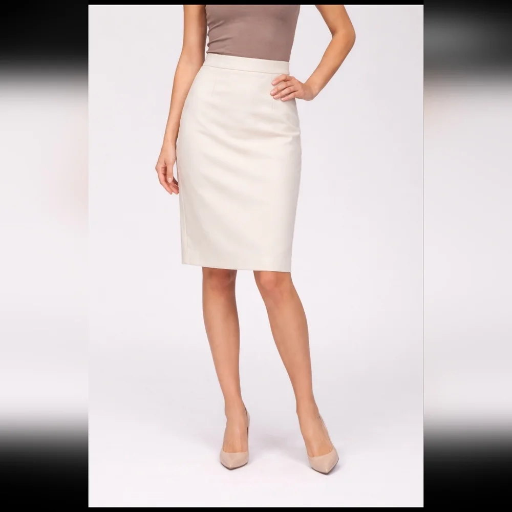 J. Crew White Mini Skirt Size 0‎ Petite